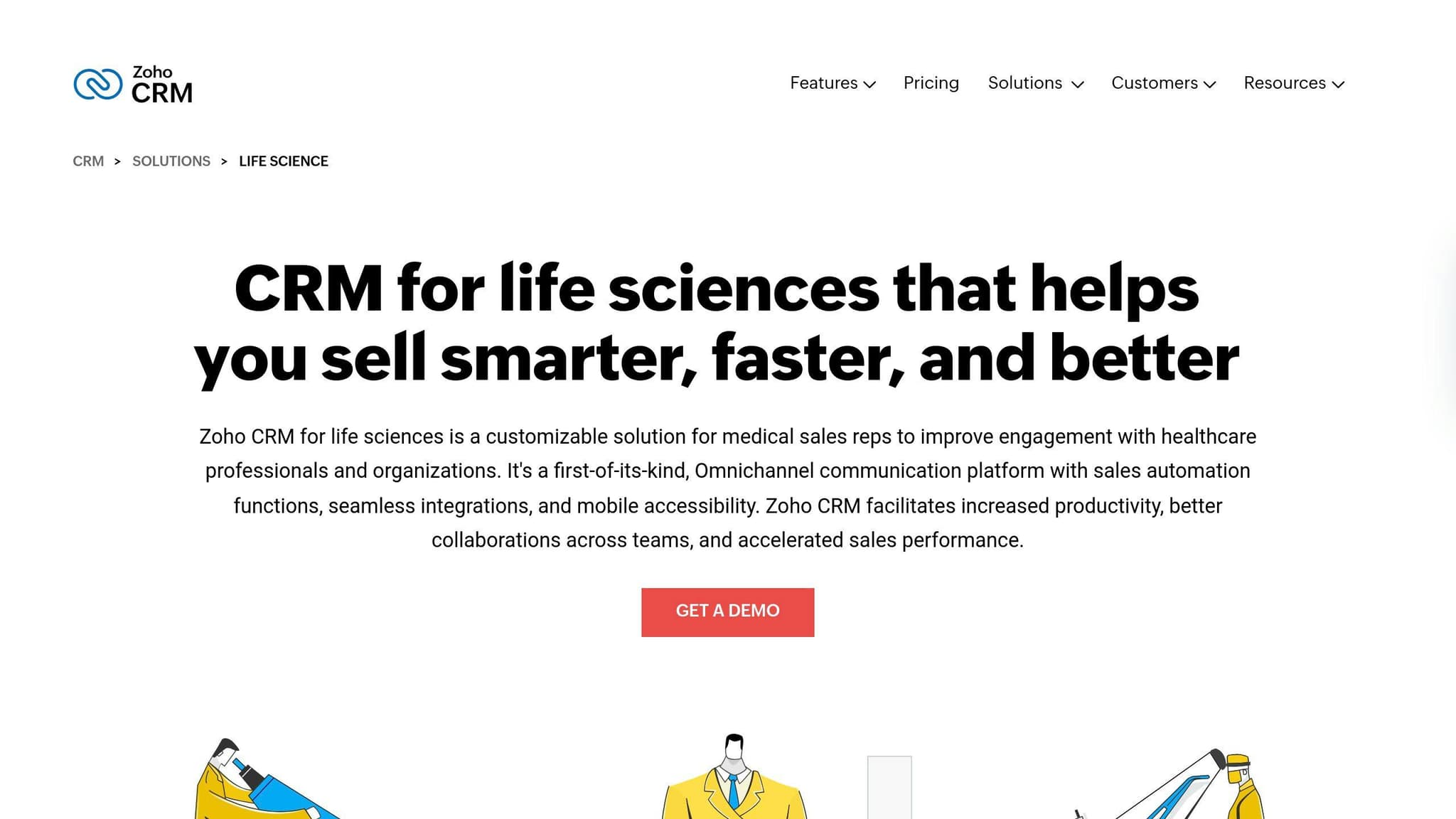 Zoho CRM for Pharmaceutical Businesses