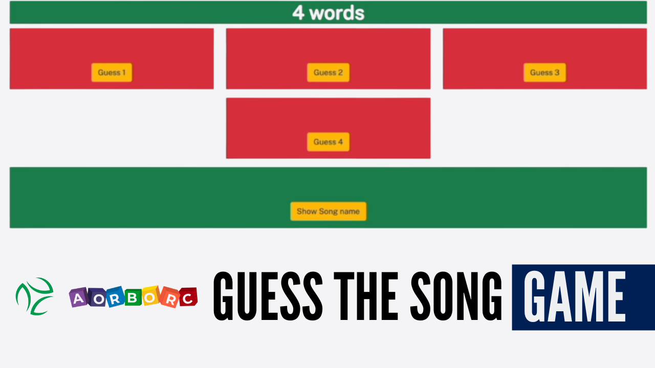 Guess the song – Game