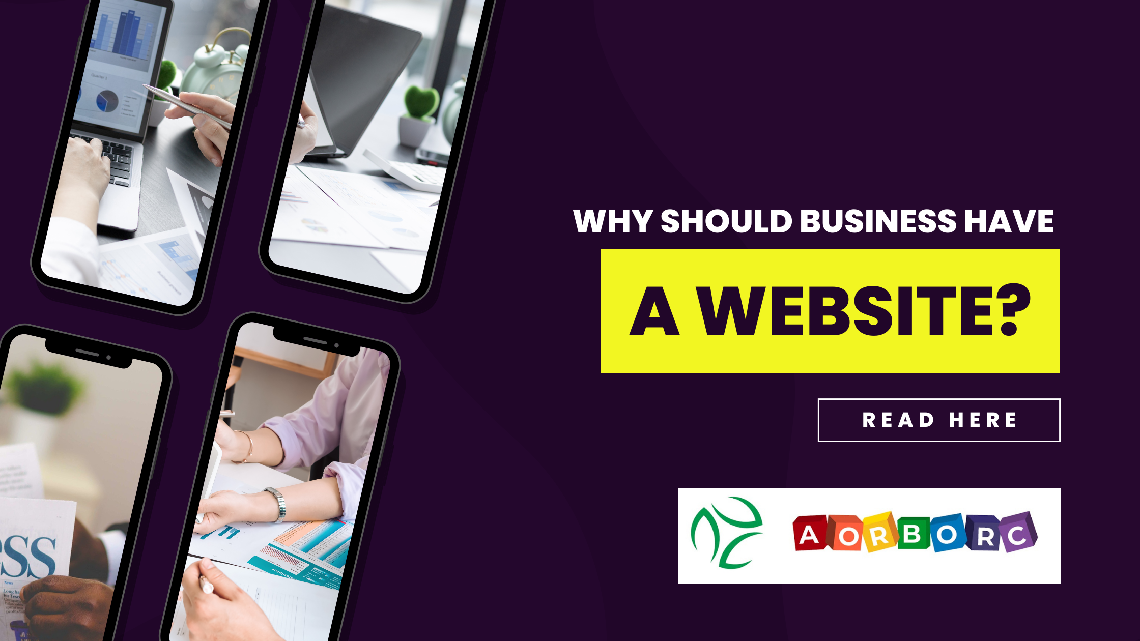Why should businesses have a website?