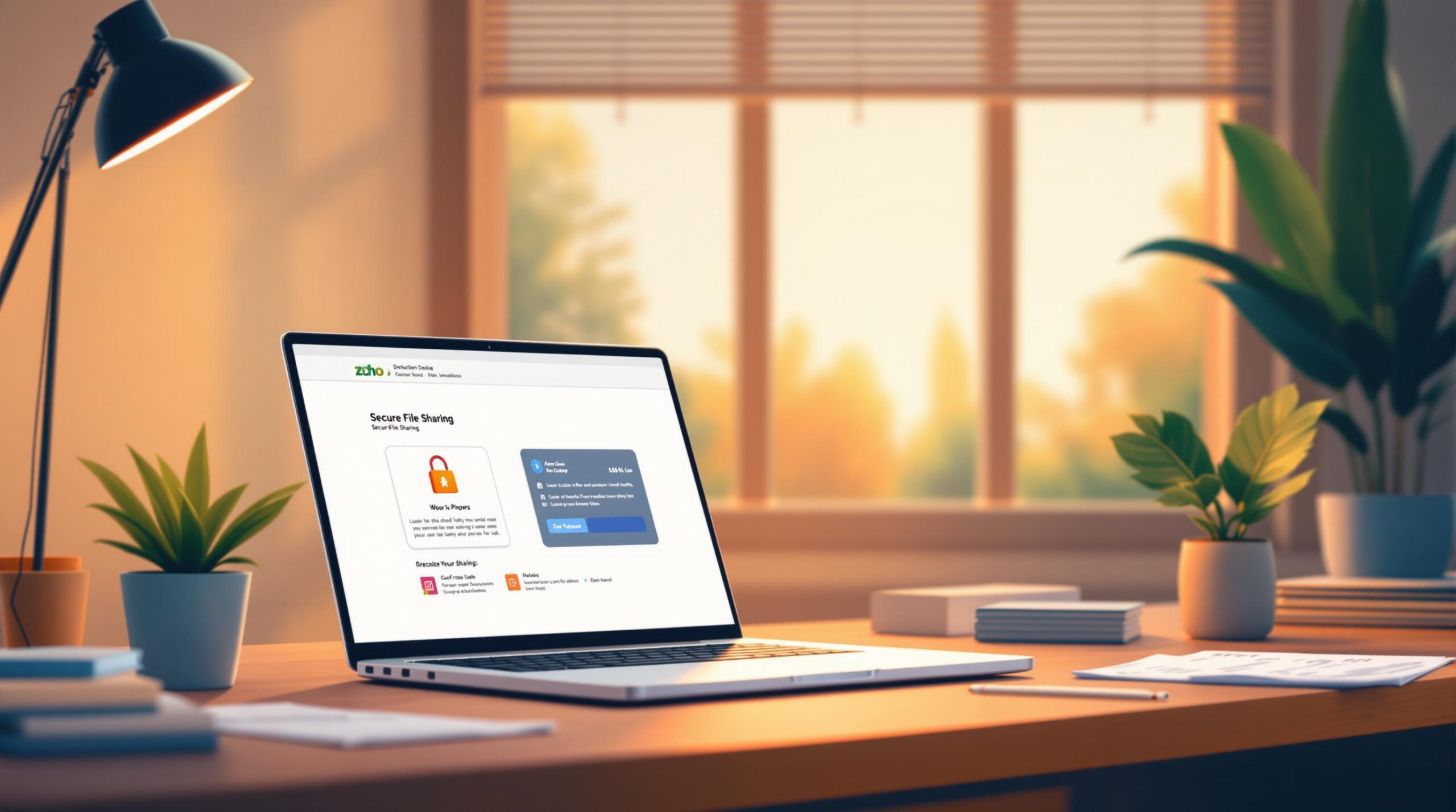 How to Use Zoho for Secure File Sharing